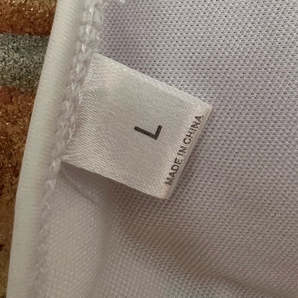 NWOT Shein White Bathing Suit Top - Picture 10 of 10